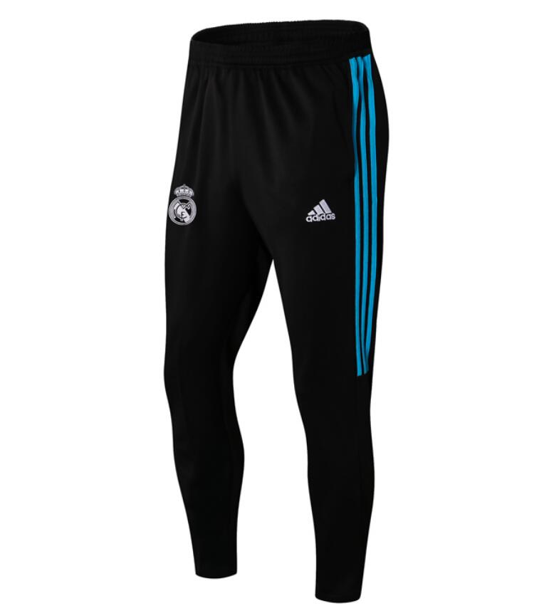 2021/22 Real Madrid Black Blue Training Trousers